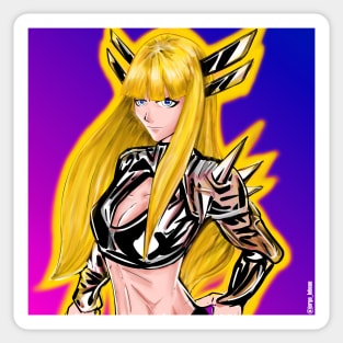 magik, illyana rasputin in inferno Sticker